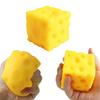 Simulated Cheese Squishy: Realistic Food Shapeable Ball, Creative Office Desk Ornament, Sensory Fidget For Anxiety Relief
