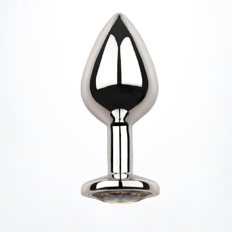 Luxurious Metal Anal Plug For Adults In Various Sizes And Vibrant Colors