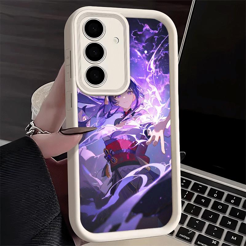 

Phone Case for Samsung Galaxy A17 A16 A15 A14 A13 Genshin Impact Raiden Shogun A56 A36 A26 A55 A35 A25 A54 A34 A24 A53 A33 A23 A Samsung A06