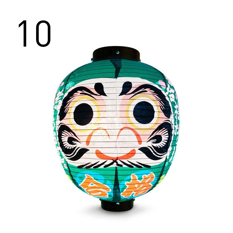 Japanese Waterproof Cloth Lanterns Daruma Crafts Cartoon Lucky Lantern Sushi Restaurant Cuisine Izakaya Decoration Ornaments