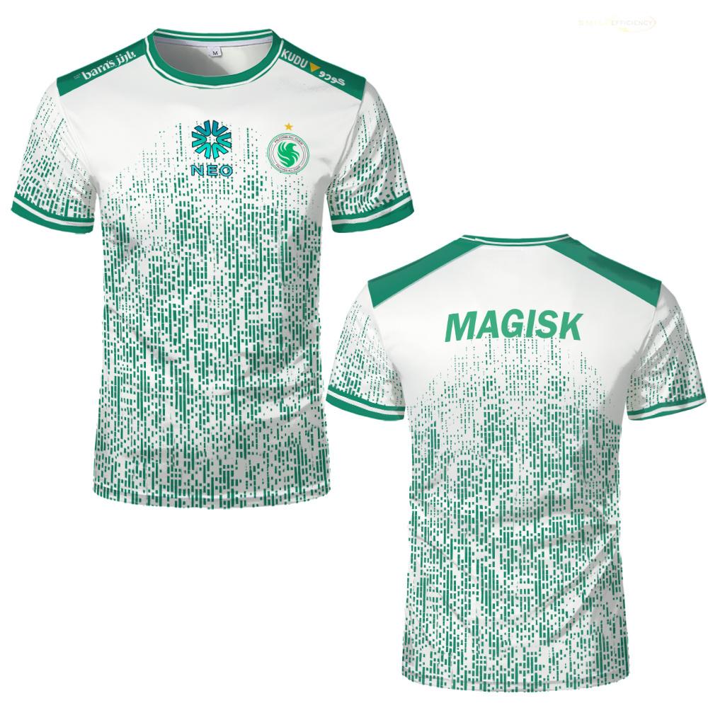 Team Falcons 2025 Training Uniforms CS2 Esports NIKO M0NESY Kyousuke Jersey T-shirts Men's O Neck Tees Gifts Custom Name Clothes