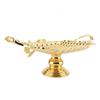 2pcs Gold Dessert Serving Tray Alloy Cupcake Display Stand Cake Serving Stand  Wedding Celebration