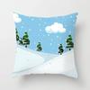 Christmas Home Pillowcases Christmas Printed Bed Home Decoration Cushion Covers Christmas Decorative Pillowcases