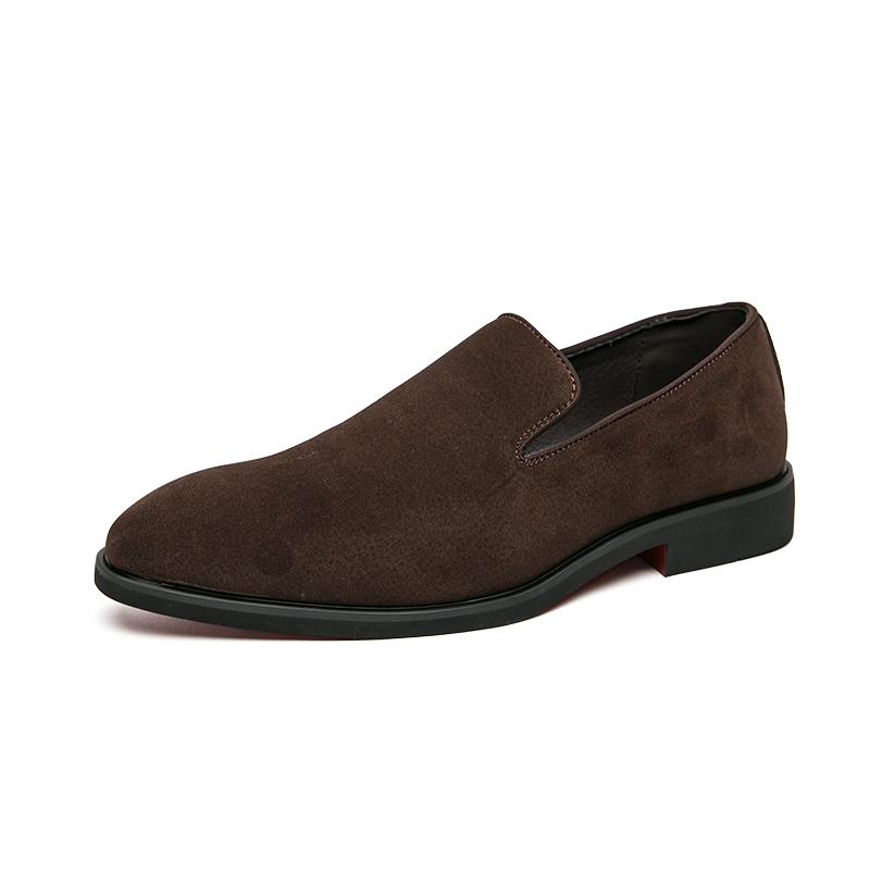 Red Bottom Leather Shoes Formal Men Dress Shoes Elegant Male Desinger Office Shoe Wedding Party Loafers for Men Driving Shoe