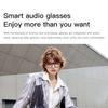 Inteligentne Okulary z Tłumaczem AI Okulary BT Bezdotykowa Muzyka i Połączenia Słuchawki do Sportów na Świeżym Powietrzu Wodoodporne dla Mężczyzn Kobiet