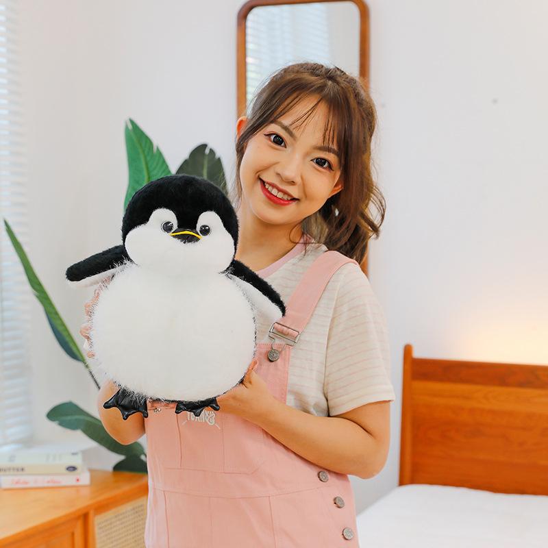 New Cute Penguin Doll Penguin Plush Toy Doll Cute Birthday Gift Throw Pillow