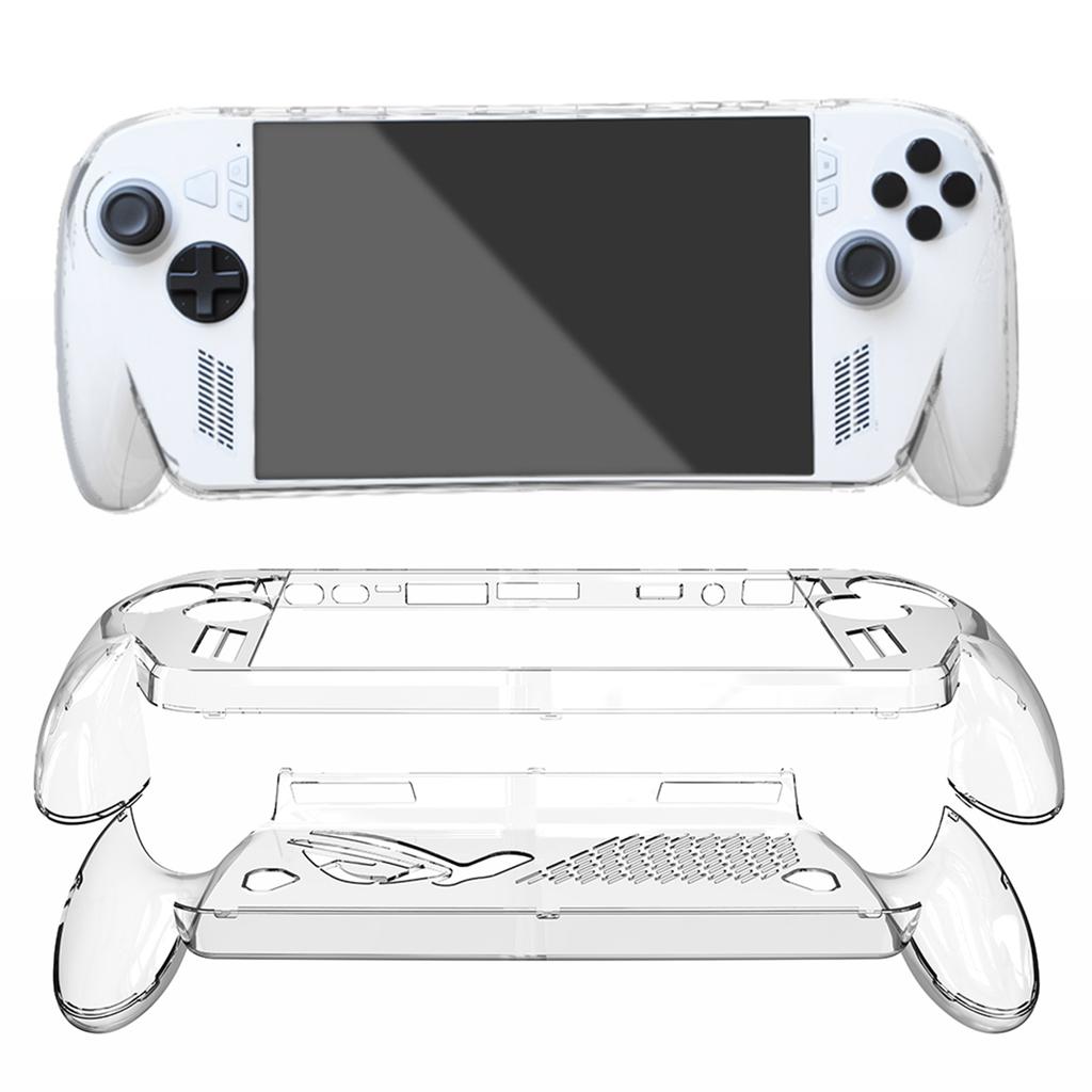 Clear Transparent Case for ROG Xbox Ally X Anti-Slip Anti-Drop Sweatproof Slim Cover Protector Handheld Protective Cover 1/2Pcs