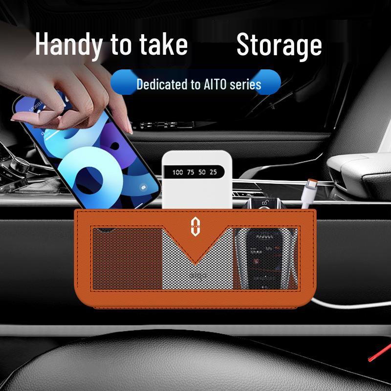 AITO M5/M7/M9 Car Storage Bag: Multifunctional Mobile Phone & Card Pocket