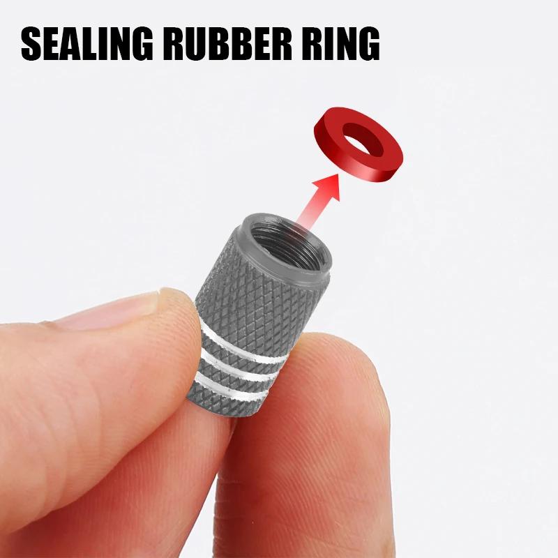 ZKMD1 4PCS Car Tire Valve Stems Cap Aluminum Wheel Air Valve Cap For Renault Megane 2 3 Duster Logan Clio 4 Scenic 2 Capt