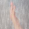EVA - Ready-made jacquard curtain with a straight hem - 140x250 cm - white