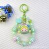 Flocking Wizard Cute Grain Mobile Phone Chain Keychain Bag Doll Pendant Accessories