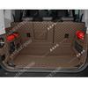 For Jetour T2 Traveler 2023 2024 Trunk Mats Leather Durable Cargo Liner Boot Carpets Interior Luggage Full Cover Car Accessories