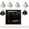 Heater A/C Control Panel Dash Light Bulb(Set of 6pcs) Fit for Honda Odyssey(EX, EX-L, Touring) 2005-2010 Replace#79607-SHJ-S01 90010-09017