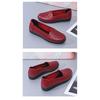 Summer New Imitation Leather Shoes, Comfortable and Non Slip Sandals, Women's Soft Leather Hollow Breathable Hole Shoes, Soft Soled Shoes