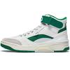 Li Ning RSR 101 High Top Vintage Basketball Shoes Men's White Green ABCS085-3