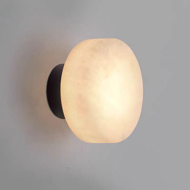 Nordic Minimalist Marble Wall Lamp for Living Room, Bedroom, or Hotel