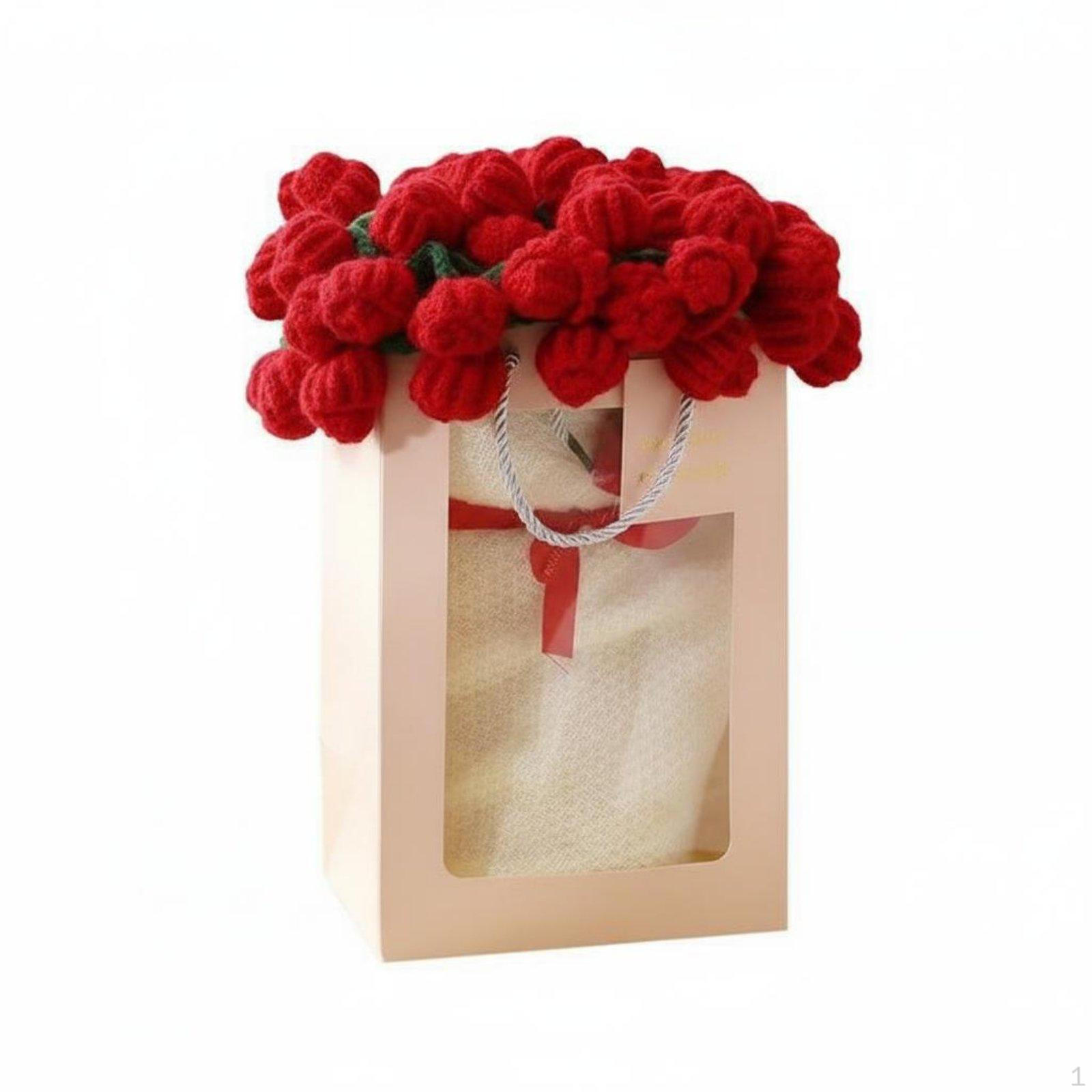 Rose Blanket Romantic Gift Flower Soft and SkinFriendly Transforming Bouquet Throw for