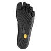 24W4001 KMD EVO Black Japanese Shoe Size [Vibram FiveFingers] - - - Women's (Black, Measurements, Adult, Numbers, 22.5 Cm)