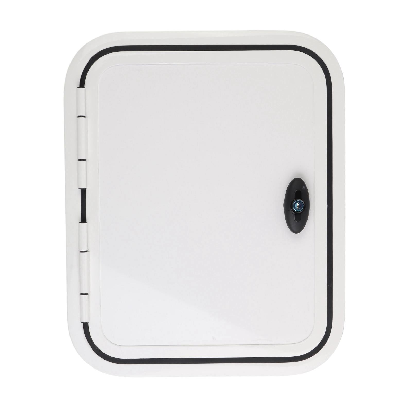 

RV Compartment Door H500 W400mm Anti UV Perfect Sealing Rounded Corner Baggage Storage Door for Motorhome