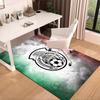 Mexico Football Team Emblem Printed Area Rug for Office, Chair Rug, Decorative Carpet Floor Mat, Large Size Fan gifts Christmas gifts