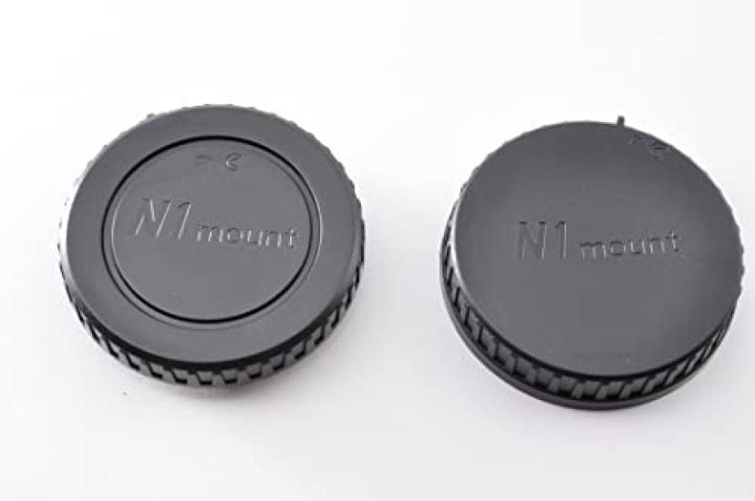 ATAK Nikon 1 Mount Compatible Rear Lens Caps 3 Body Caps Caps with Nikon 1 Caps/3 & (6 Total) (Compatible Mount)