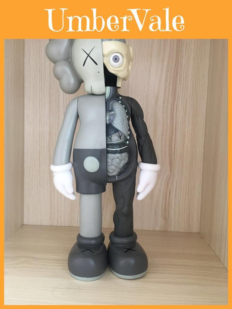 Kaws Companion Flayed Open Dissected Bff 8" Pvc Verzamelbaar Ornament Mannelijke Figuur