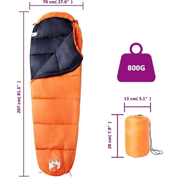 Vidaxl Three-season Cocoon Sleeping Bag