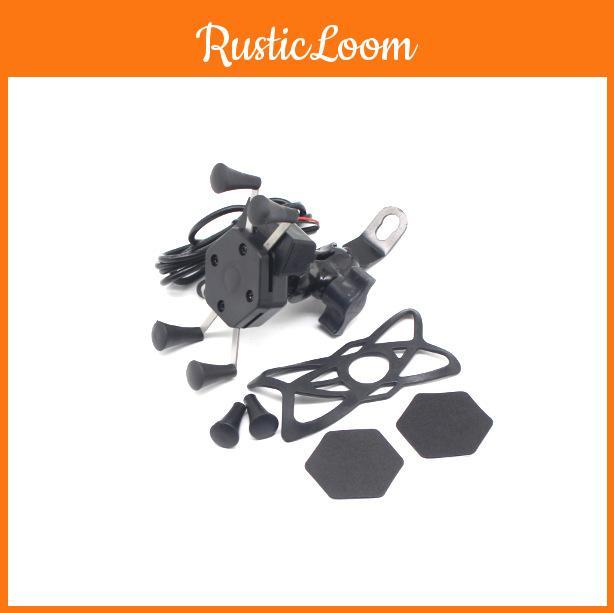 Reliable Gts300 Vespa 250 Spring Sprint 150 Lx125 Gps Phone Mount With Integrated Charger Usb