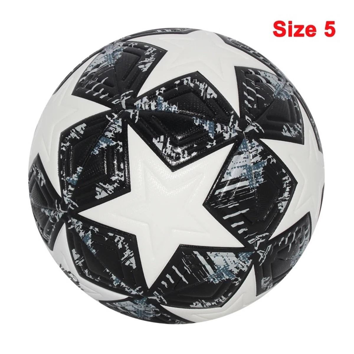 Standard Soccer Ball Professional Outdoors Sports Match Balls Training Seamless Football High Quality PU Material Size 5