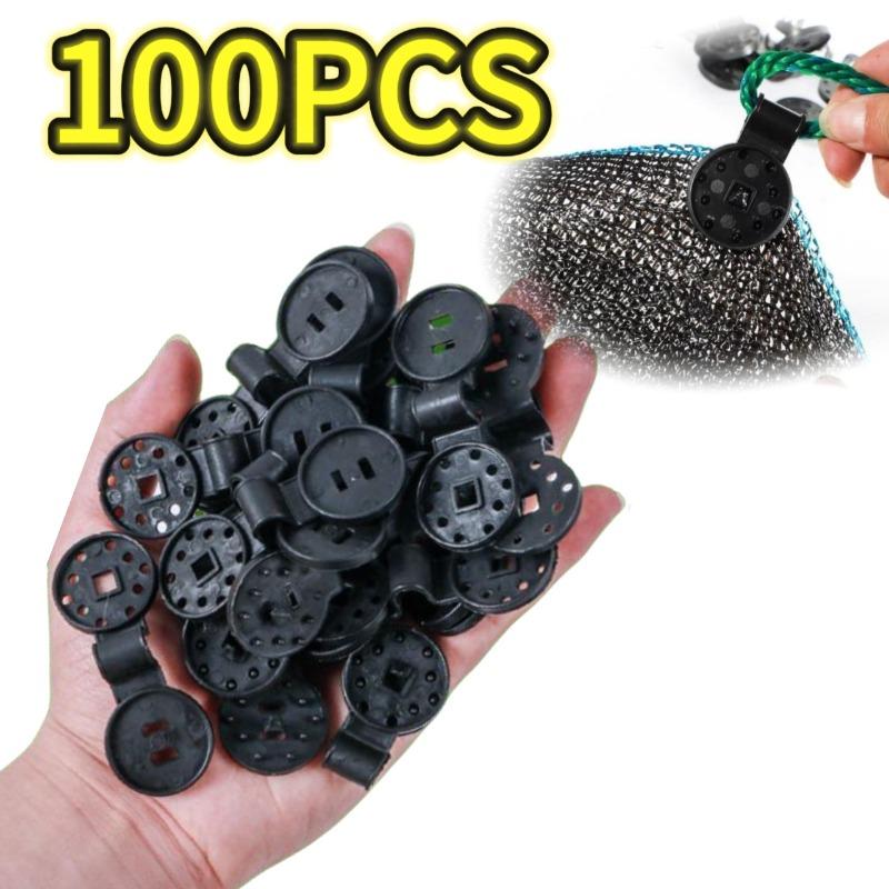 5-100PCS Shading Cloth Lock Clip, Greenhouse Shading Cloth Fixing Clip, Fence Shading Net Clip, Camping Tent Accessories
