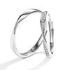 Mobius Zirconia Diamond Adjustable Couple Rings - Elegant Men's & Women's Wedding Bands