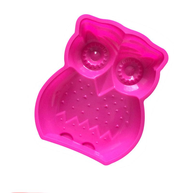 Silicone Cake Mold Owl Single Baking Tray Cartoon Animal Baking Tray
