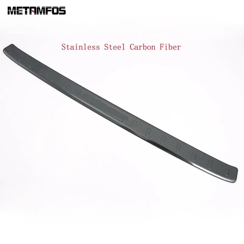 For Toyota Avalon 2018- 2024 Exterior Rear Trunk Bumper Foot Plate Tailgate Door Sill Scuff Guard Plate Car Accessories