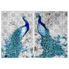 32*45cm DIY 5D Diamond Embroidery Mosaic Peacock Soul Love Cross Stitch Kits