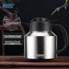 Shui Yi Sheng 1L Smart Temp Double-Layer Titanium Tea Pot