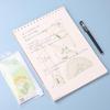Hobby Stationery Hide-and-Seek Ruler Set for Kids: Includes Wave, Triangle, Protractor, and Straight Rulers.