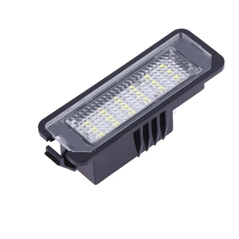 18 Led Beads License Plate Light Lamp Car License Plate Light Auto Accessories For Vw Golf4 Golf5 Golf6 Mk4 Mk5 Mk6