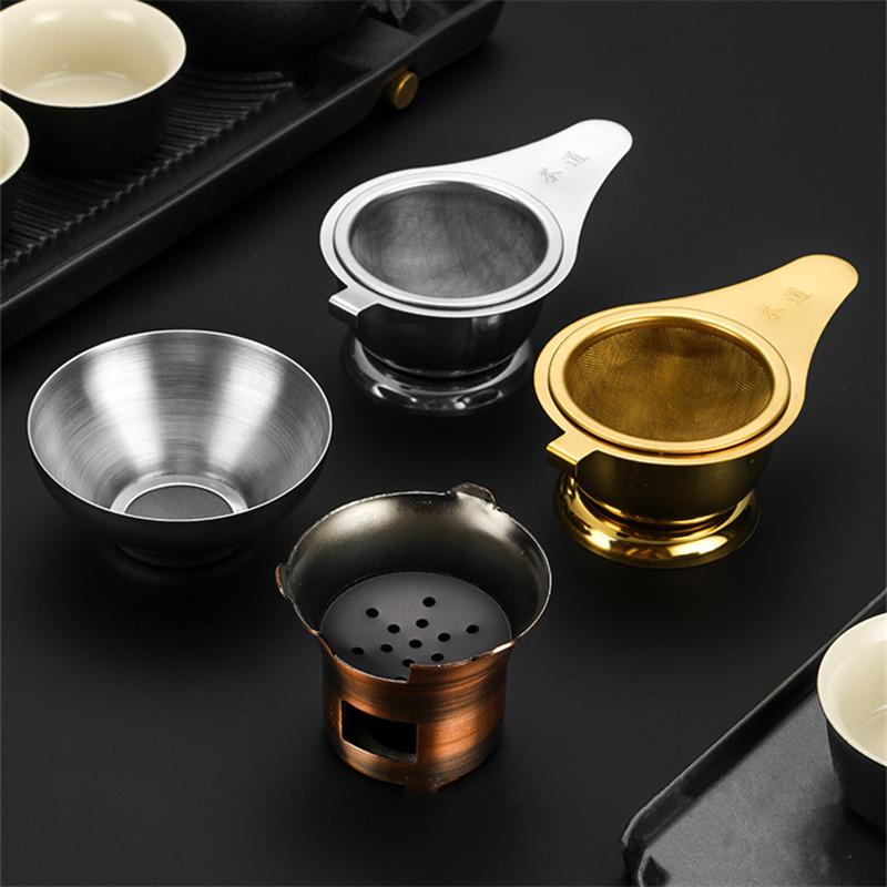 Ensemble de passoires à thé en acier inoxydable 304, infuseur à thé de style japonais, filtre à thé, passoire à épices, accessoires de cuisine