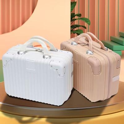 14-palcový kufor, Kozmetická taška, Malý kufor, 16-palcový ľahký dámsky kufor, Mini úložný box na darčeky.