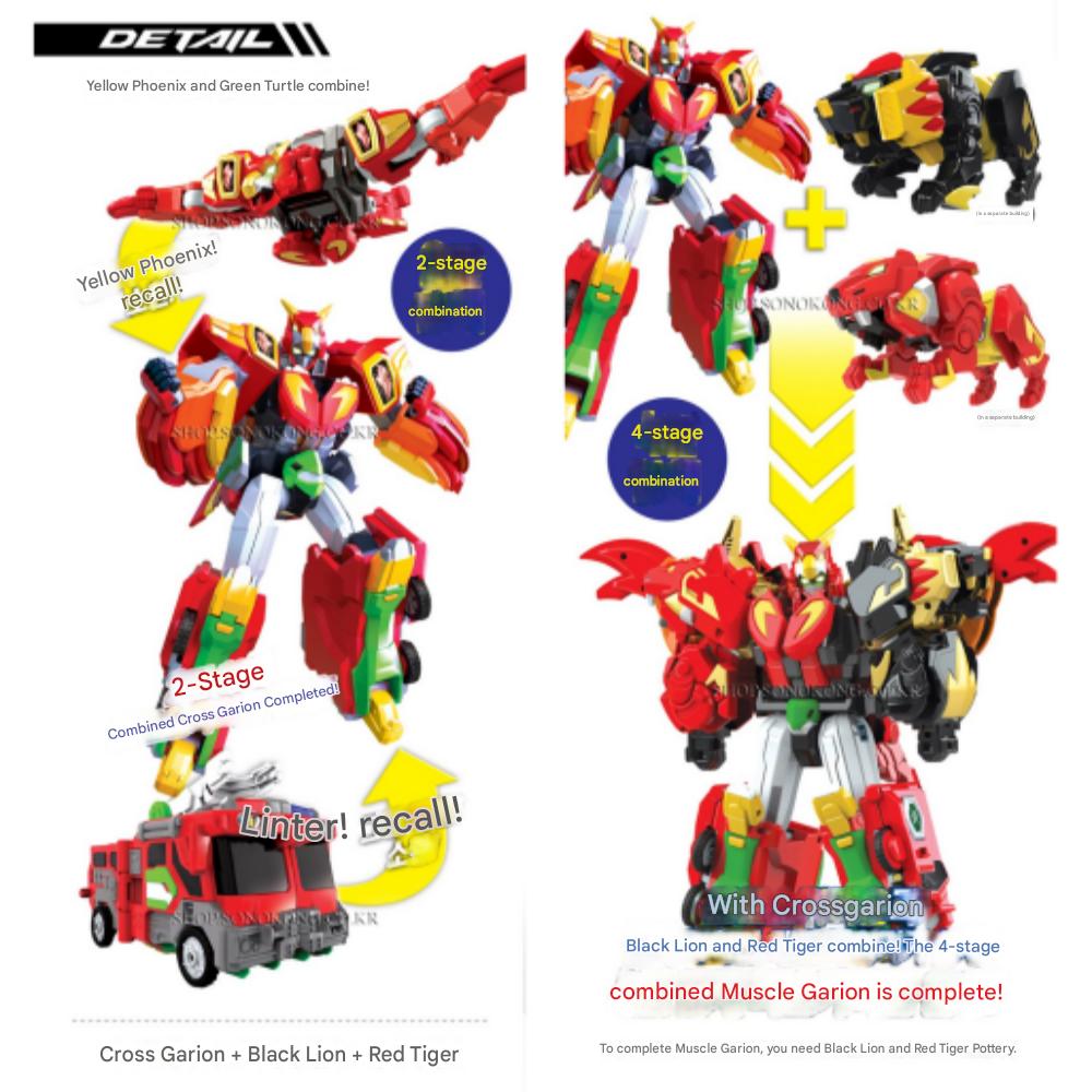 X-Garion Cross-Garion Robot Transformable Robot Combinable