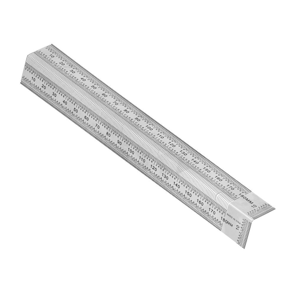 T-Type T-Type Ruler Stainless Steel Woodworking Scribing Ruler Bend Rules  Woodworking Measurement