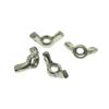 Hand-Tightened 201/304 Stainless Steel Wing Nut for M3-M12 Bolts