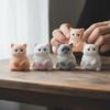 Slow Rebound Cat Squeeze Toy Realistic Cat Cat Pinching  Toy Cat Squishy Toy  For Adults