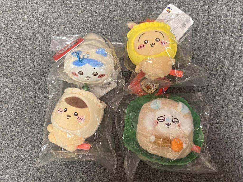 Chikawa Dim Sum Mascot Set 4 Types