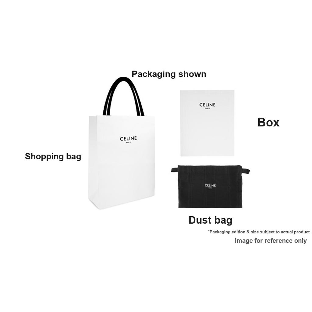 Celine Monogram Print Snap Closure Leather Card Holder Men Accessories Black 10J812BZR-38SI