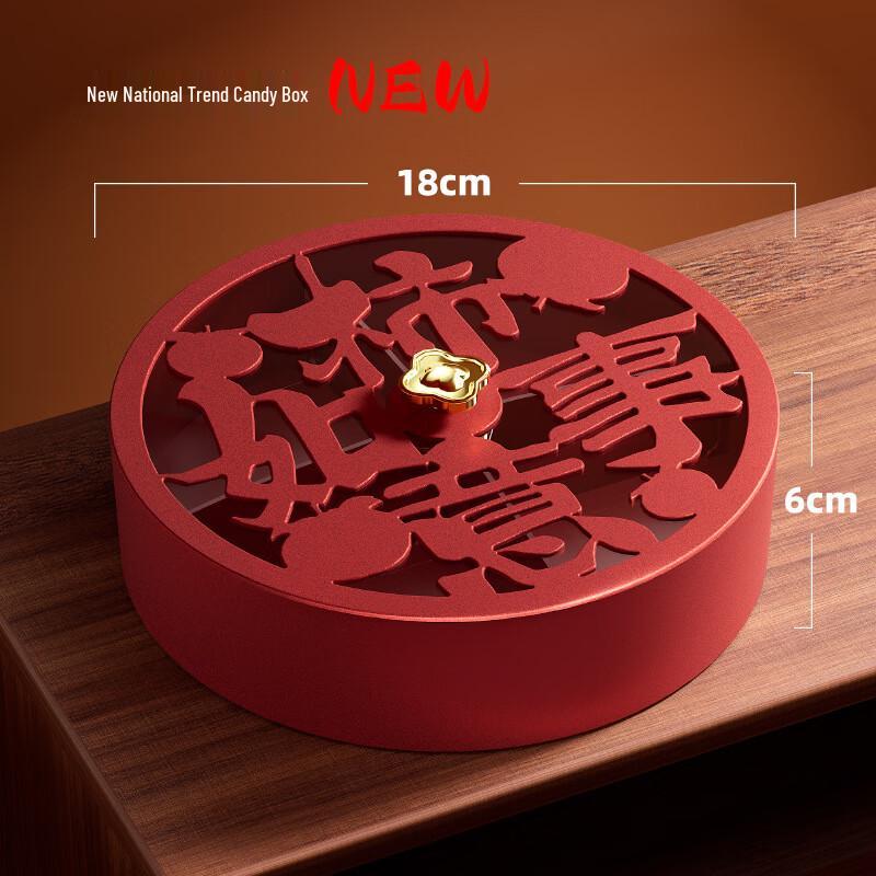 

New Chinese Style Lidded Snack & Candy Box Small