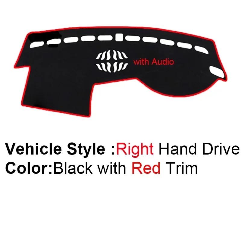 Car Dashboard Cover Non Slip Pad For Volvo XC60 2009 - 2017 Auto Center Car Dash Mat Sun Shade Pad Anti-UV Cushion 2016 2015