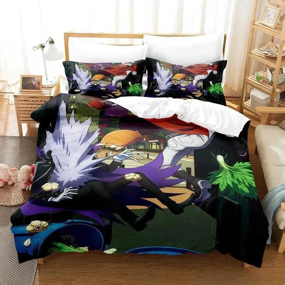 

The Vampire Dies in No Time 2 Bedding Set Cartoon Anime three-piece set Adult Kid Bedroom Duvet cover Sets 3D Print Kawaii Anime 70x133cm 2pcs