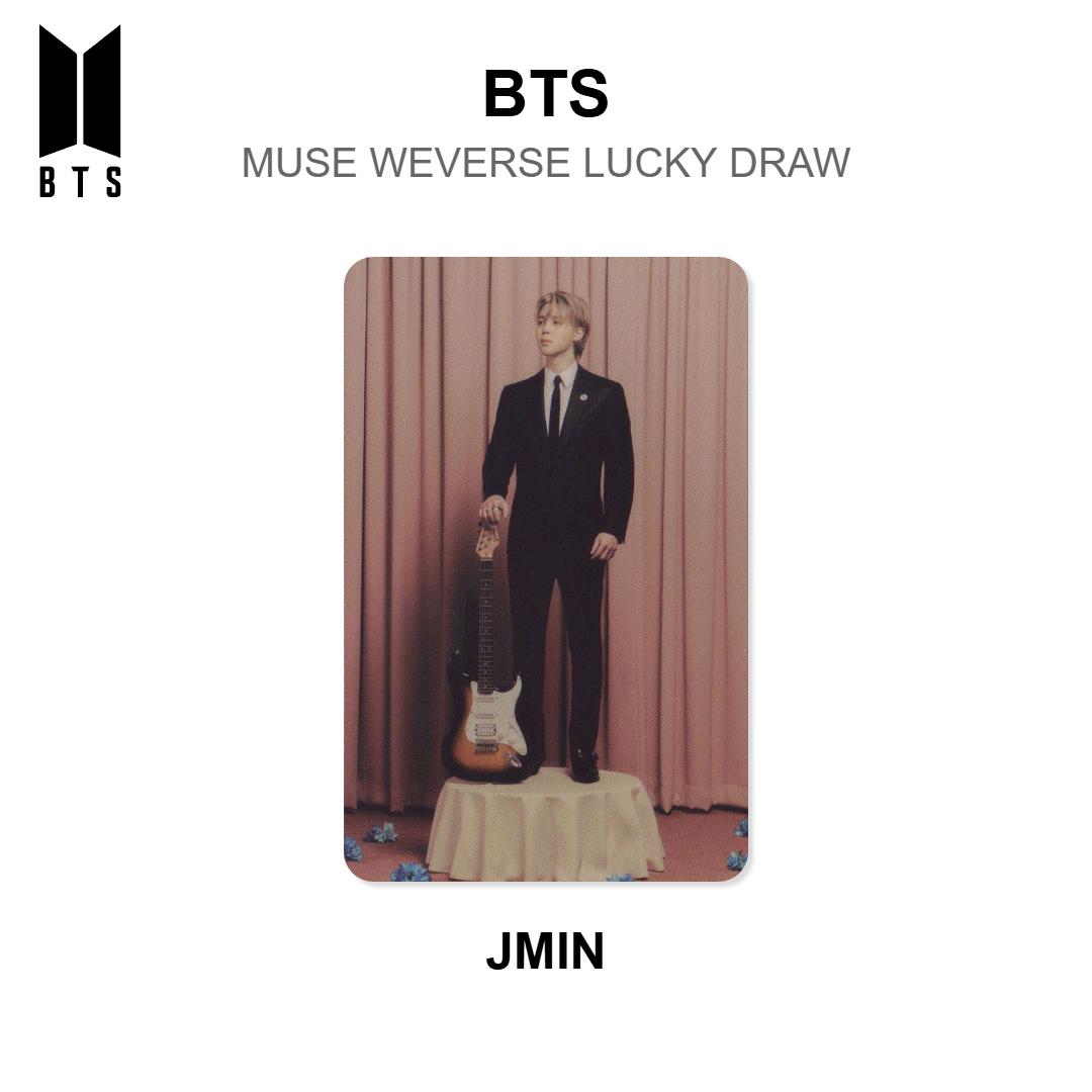 BTS MUSE WEVERSE LUCKY DRAW Official Photocard Jimin 02