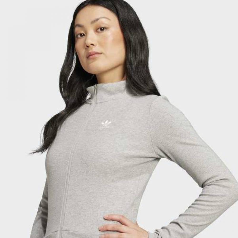 AdidaS Women S Comfortable eSSential Rib Knit Tracktop Jd5909